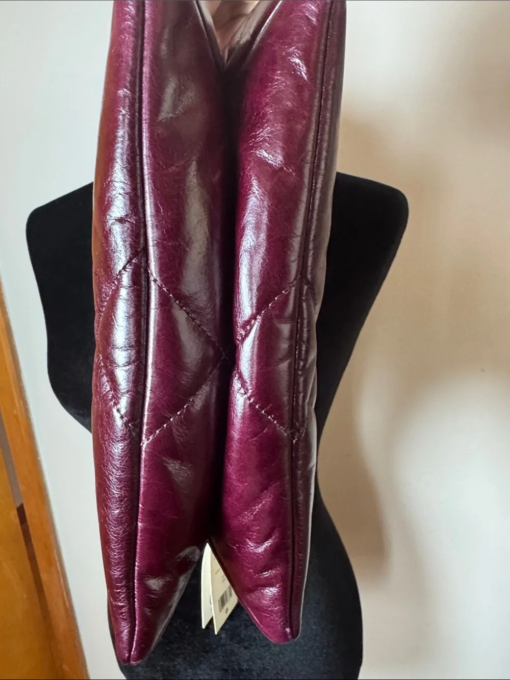 Tory Burch Quilted Shoulder Bag - Burgundy
